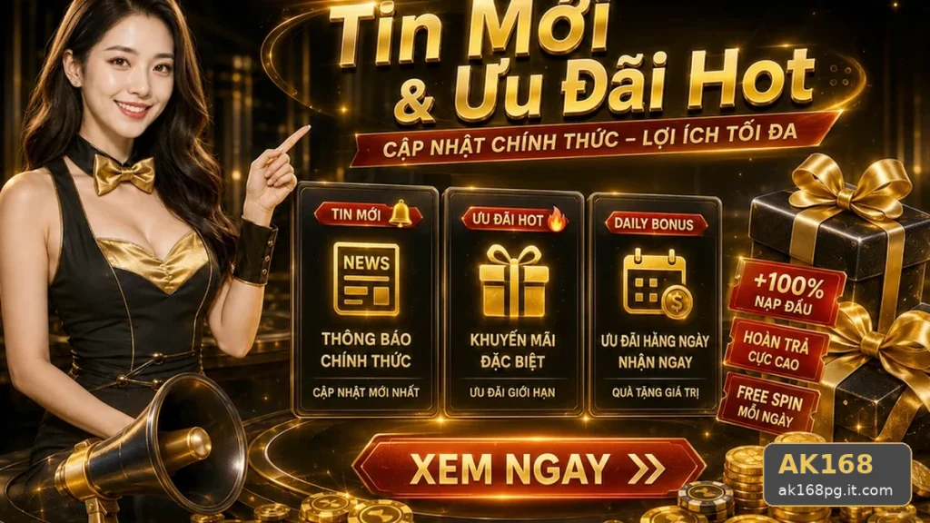 Hướng Dẫn AK168 Tại ak168pg.it.com: Đánh Giá Trải Nghiệm Trên Điện Thoại Khi Đọc Tin Mới, Ưu Đãi Và Điều Kiện Khuyến Mãi