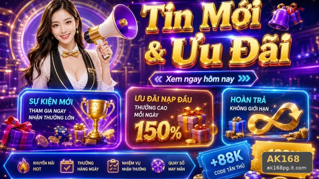 Giải Thích Biểu Tượng, Tính Năng Và Quy Trình Thường Gặp Của Tin Tức AK168: Hướng Dẫn Chi Tiết Đọc Ưu Đãi Tại ak168pg.it.com