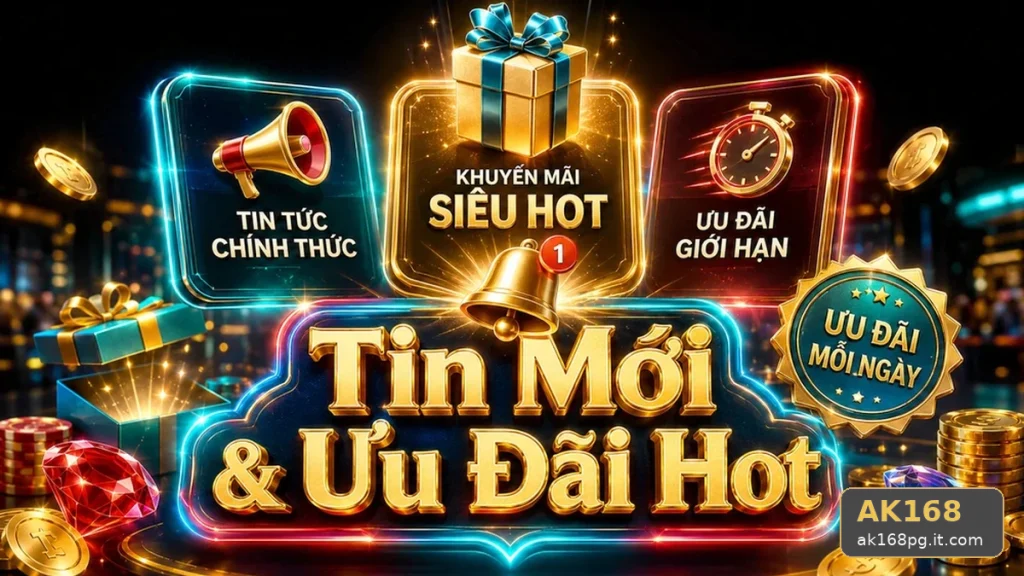 Tin Tức AK168 Tại ak168pg.it.com: Hướng Dẫn Người Mới Kiểm Tra Giao Diện Và Đọc Thông Tin Ưu Đãi Chi Tiết